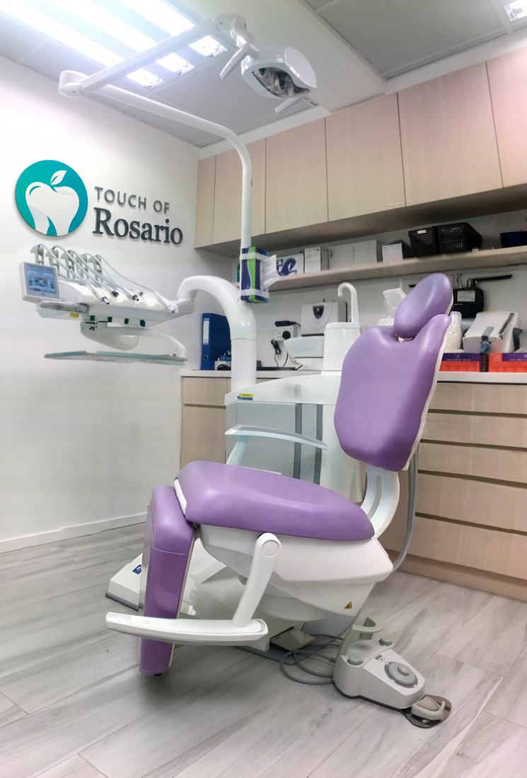 Interior treatment room at Touch of Rosario